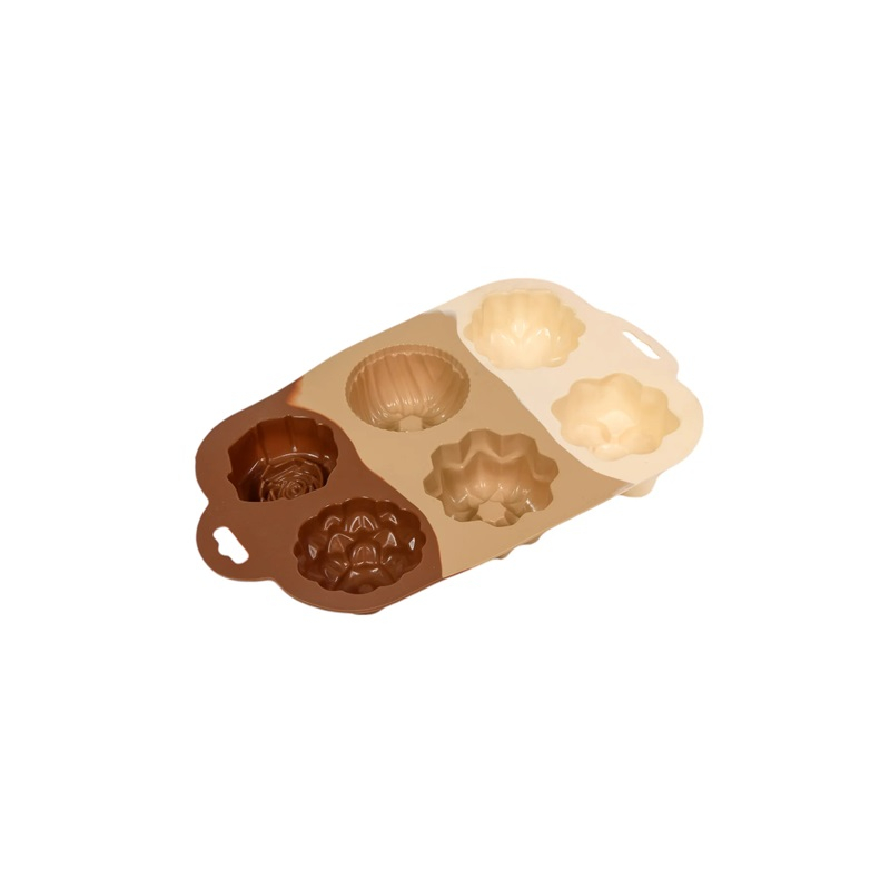 Форма для выпечки Tiramisu силикон 40х170х285 мм 6 ячеек