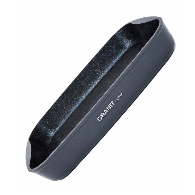 Противень Kukmara Granit ultra blue антипригарный, литой 36,5х26х5,5 см
