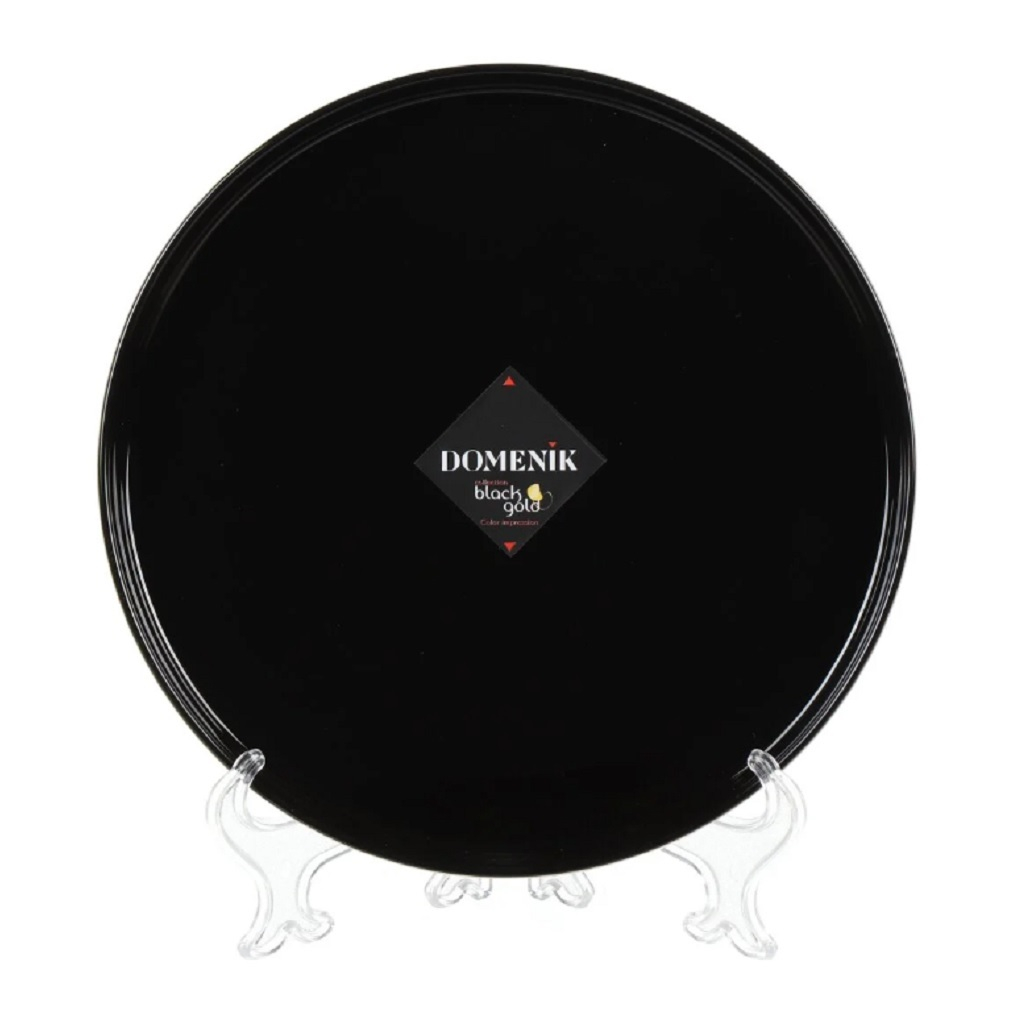 Тарелка десертная Domenik Black Gold DM3011-1, фарфор, 21 см