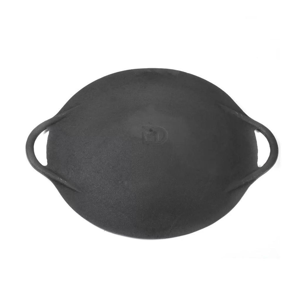 Крышка-сковорода садж Гурман DavrMetall для казана, чугун, 37 см