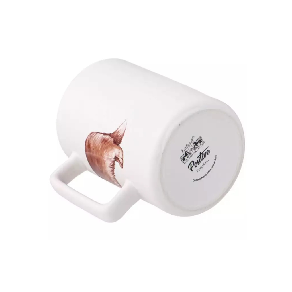 Кружка Lefard Welsh Corgi, 400 мл, фарфор, белый, 80х70х108 мм, 260-937