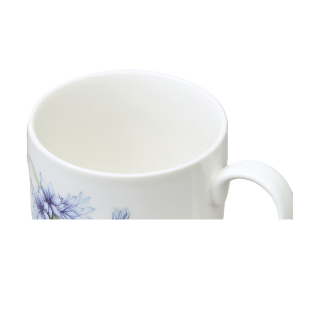 Кружка Lefard Васильки 760-837, фарфор, белый , объем 300 мл
