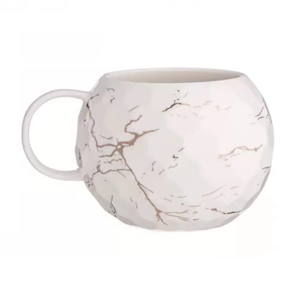 Кружка Lefard Breaktime 90-1088, фарфор, белый, 75х75х80 мм, 400 мл