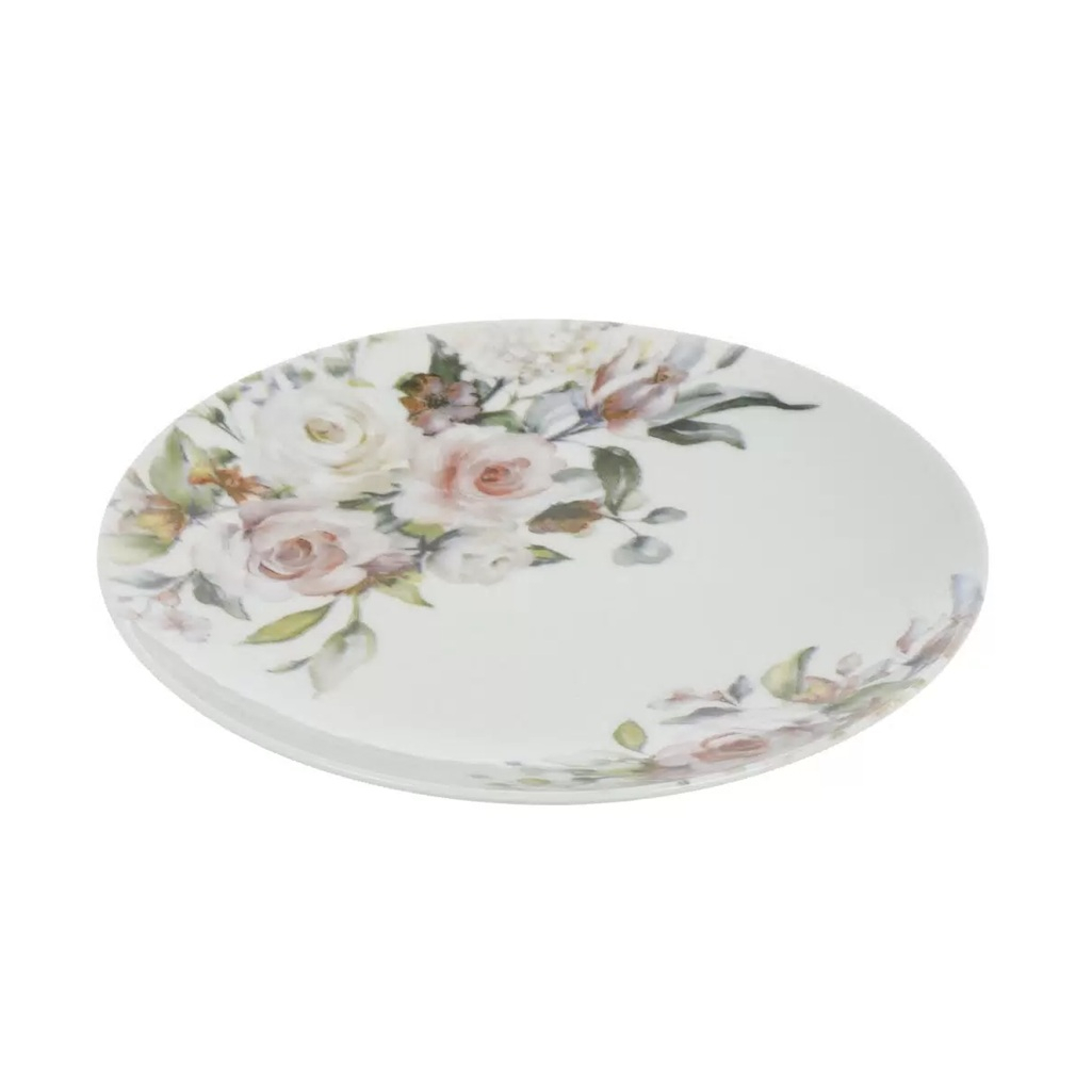 Тарелка обеденная ДФЗ Универсал Верона 0С2371Ф34, круглая, фарфор, 24 см