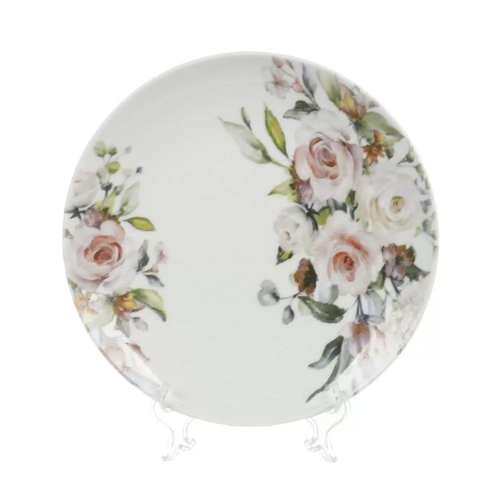 Тарелка обеденная ДФЗ Универсал Верона 0С2371Ф34, круглая, фарфор, 24 см