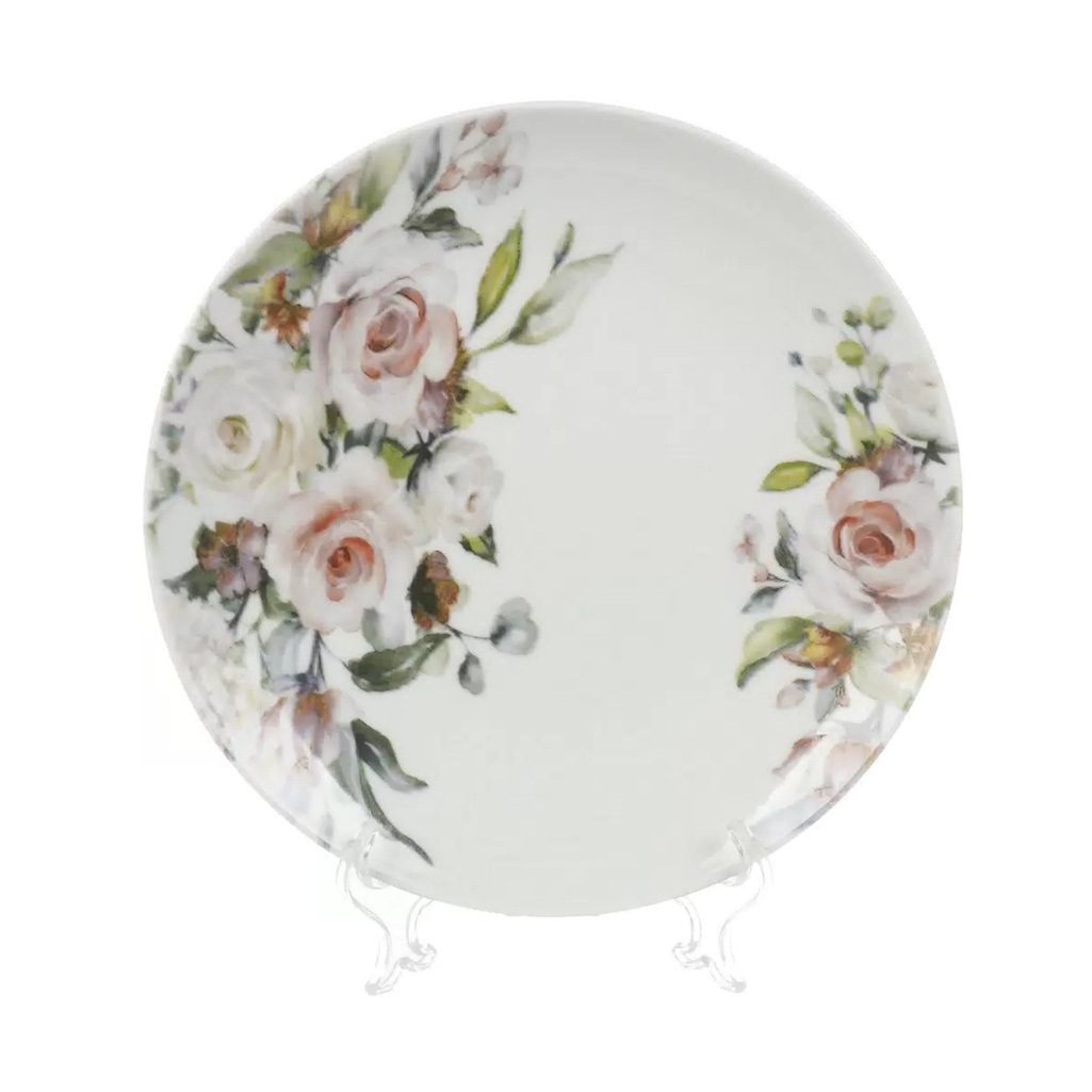 Тарелка обеденная ДФЗ Универсал Верона 0С2371Ф34, круглая, фарфор, 24 см