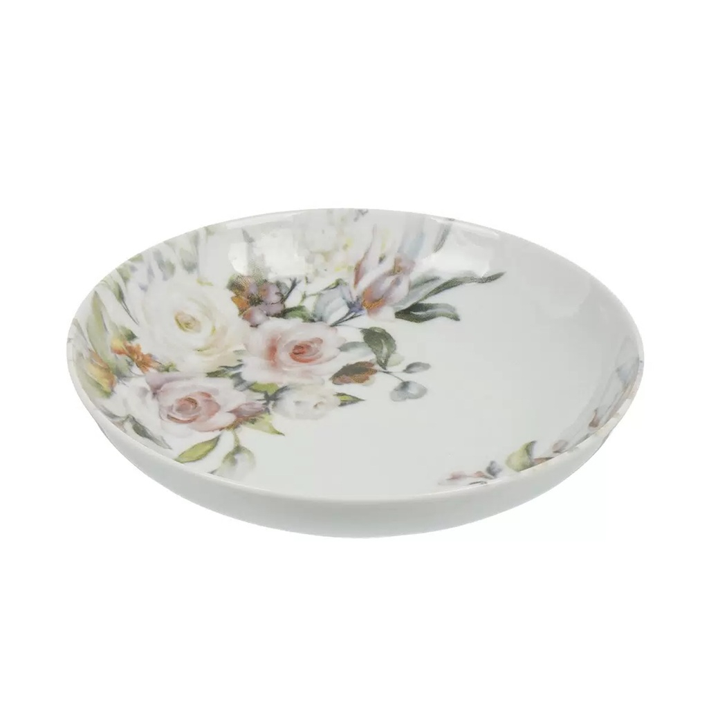 Тарелка суповая ДФЗ Универсал Верона 0С2, круглая, фарфор, 20.5 см, 0.7 л