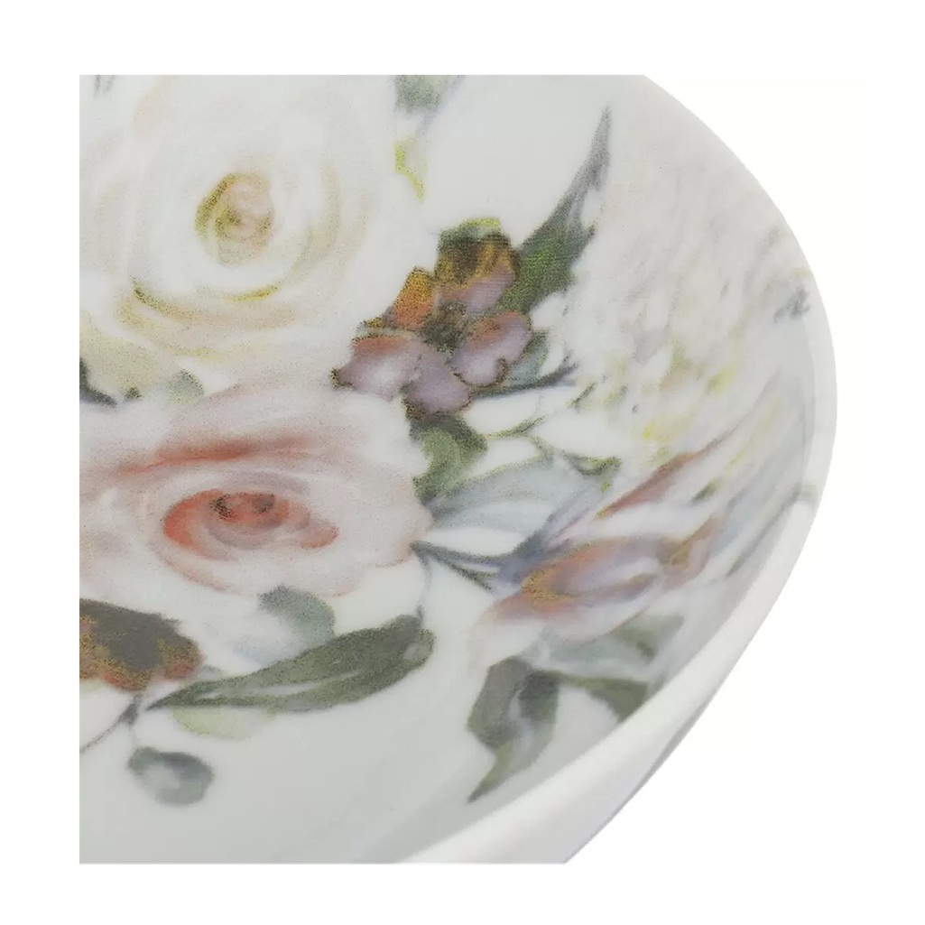 Тарелка суповая ДФЗ Универсал Верона 0С2, круглая, фарфор, 20.5 см, 0.7 л