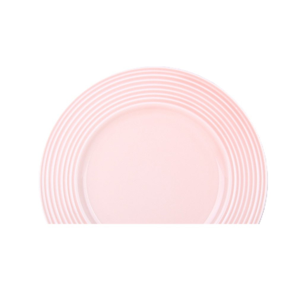 Тарелка десертная Коралл Beige 7925, фарфор, розовая, 210 мм