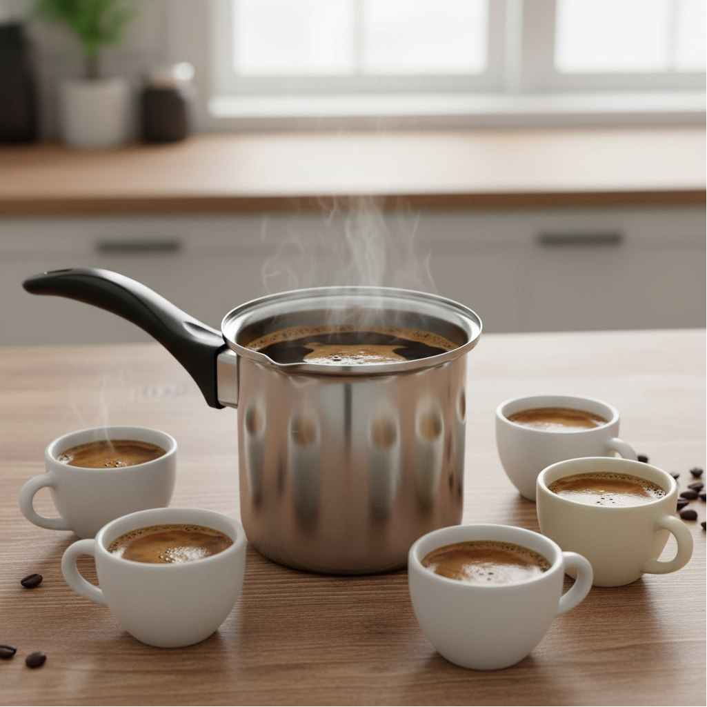 Турка 500 мл нержавеющая сталь DARIIS 39484