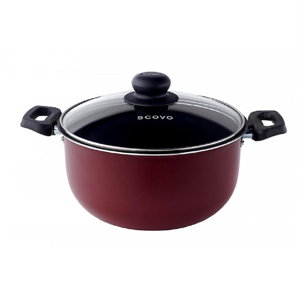 Кастрюля Scovo Expert СЭ-008, 54558, с антипригарным покрытием, 4.5 л