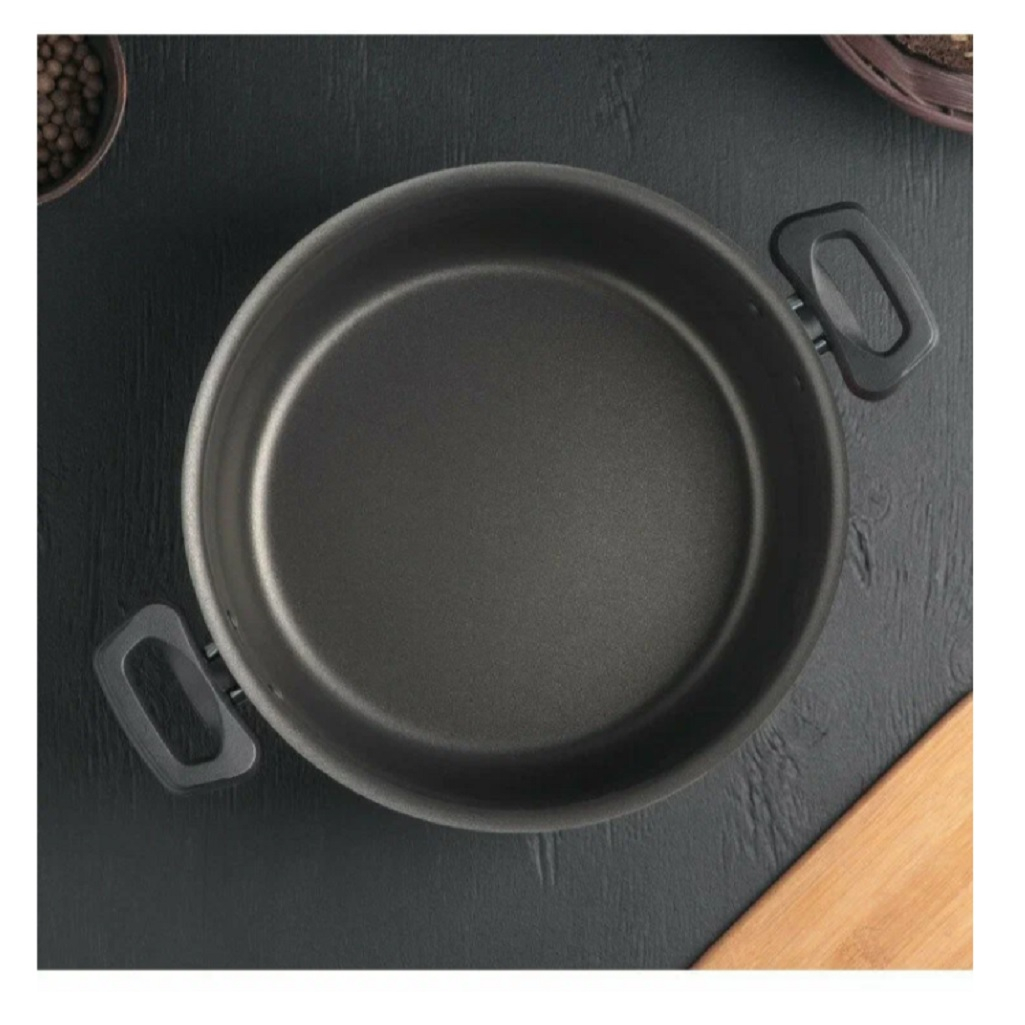 Кастрюля Scovo Expert СЭ-008, 54558, с антипригарным покрытием, 4.5 л