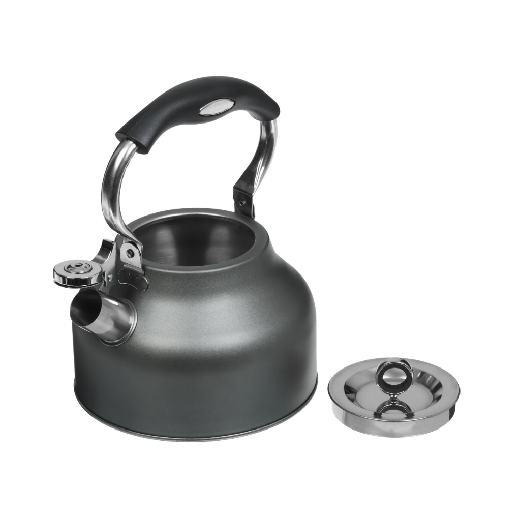 Чайник Regent inox Linea TEA 93-TEA-49, 2.5 л, со свистком, нержавеющая сталь