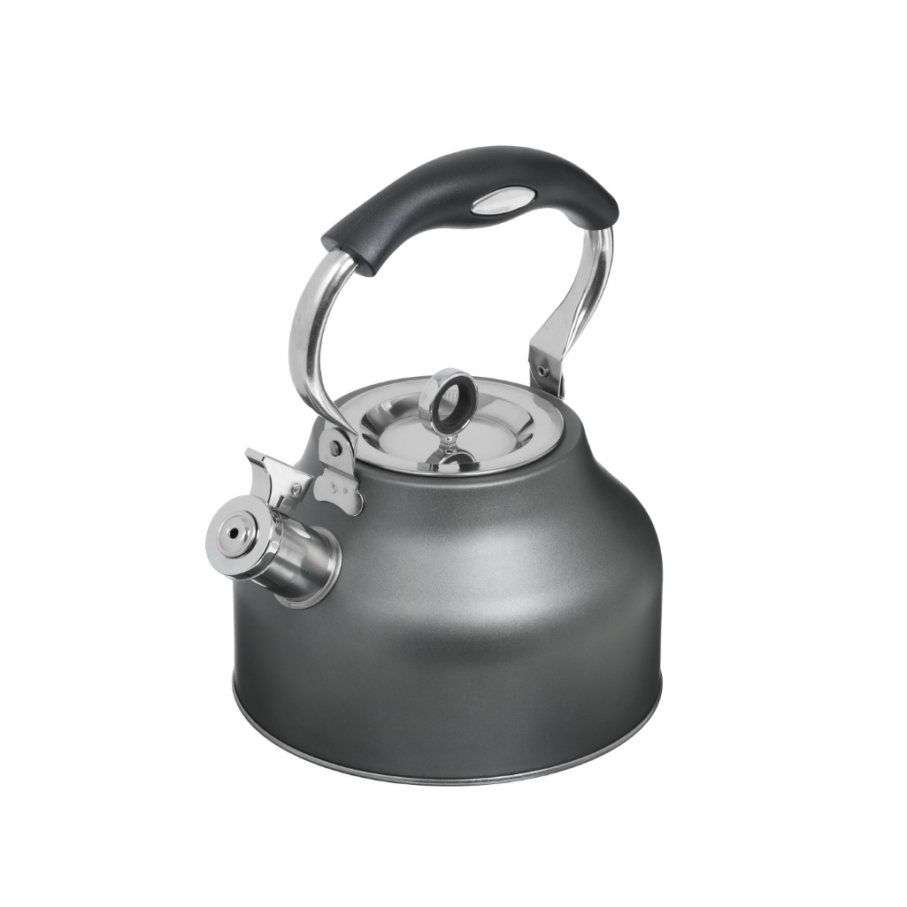 Чайник Regent inox Linea TEA 93-TEA-49, 2.5 л, со свистком, нержавеющая сталь