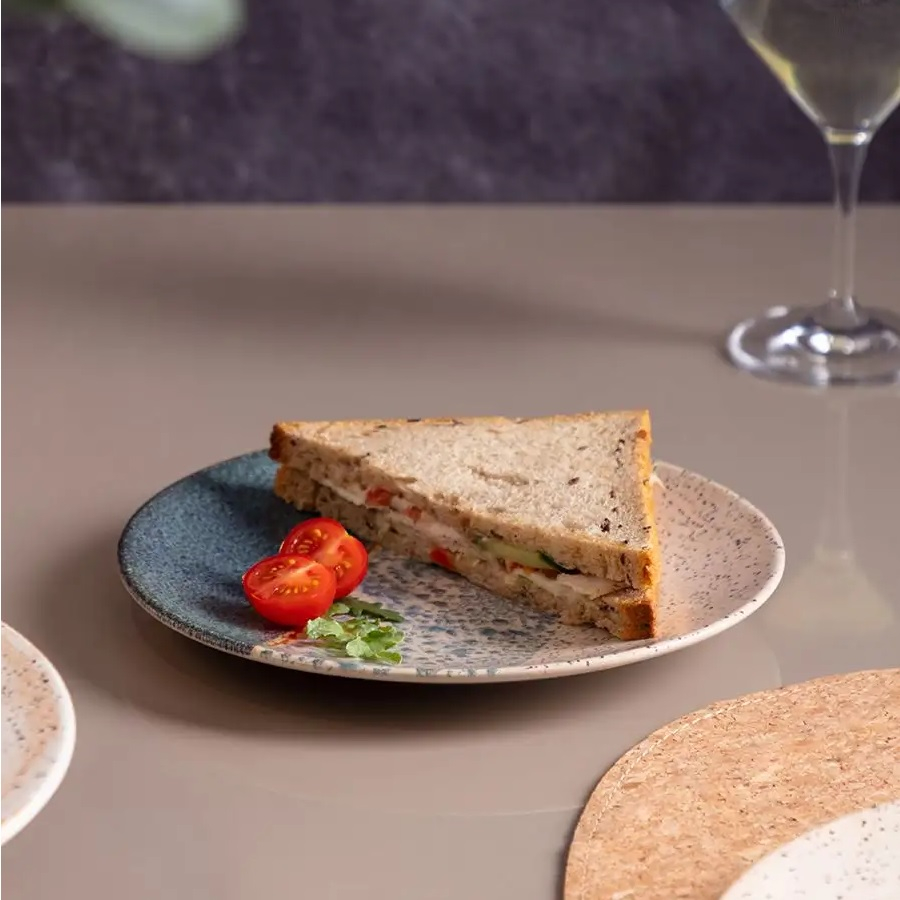 Тарелка Bronco Gourmet 640-011, обеденная, 26 см, упрочненная керамика