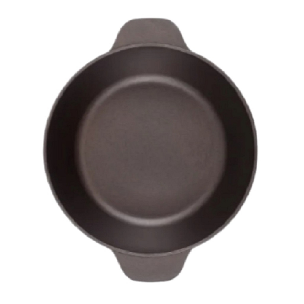 Жаровня чугунная Boniron BС500/120-2, термообработанная, с ручками, 120х500 мм