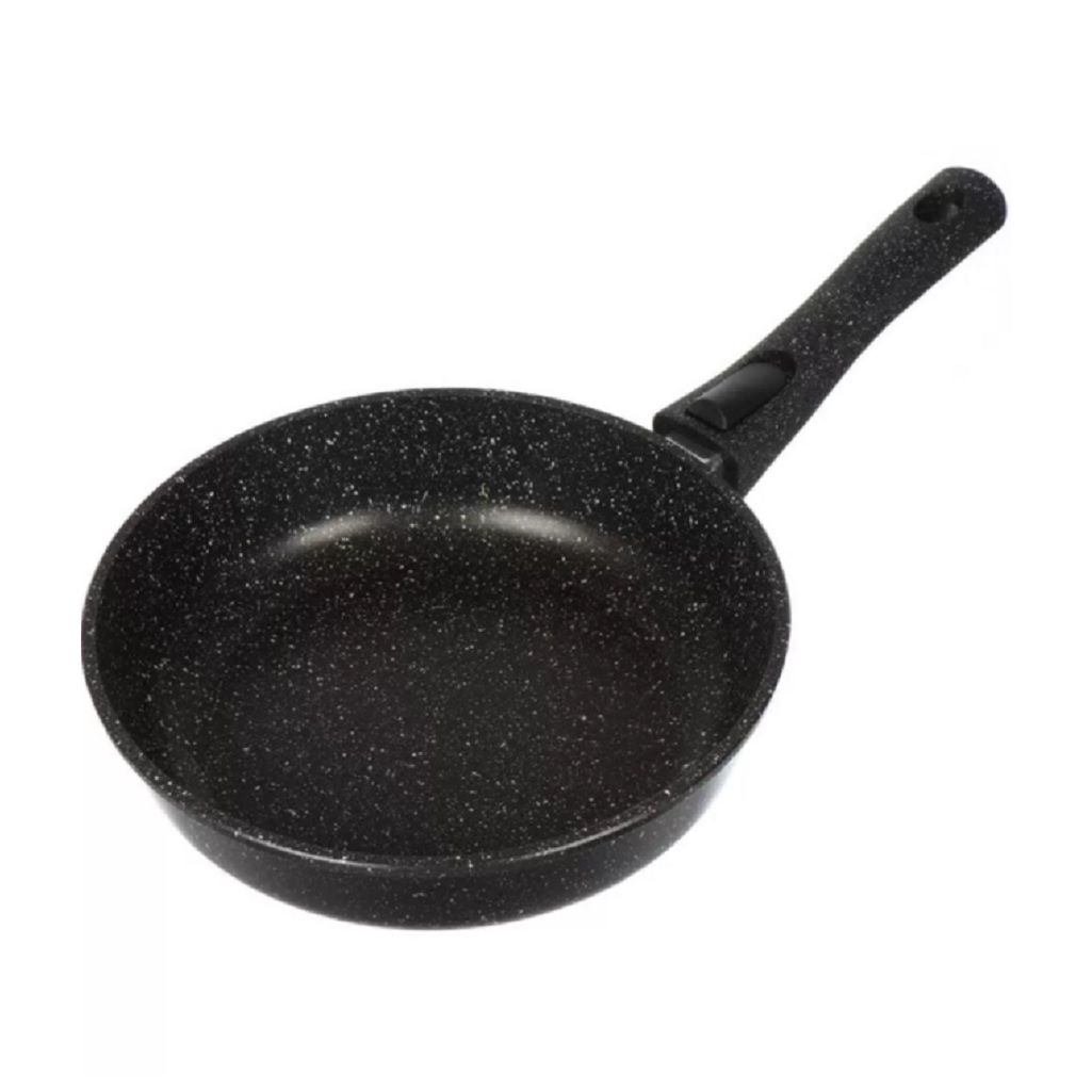 Сковорода Горница Гранит Induction, 240 мм, антипригарное покрытие, черный, индукция