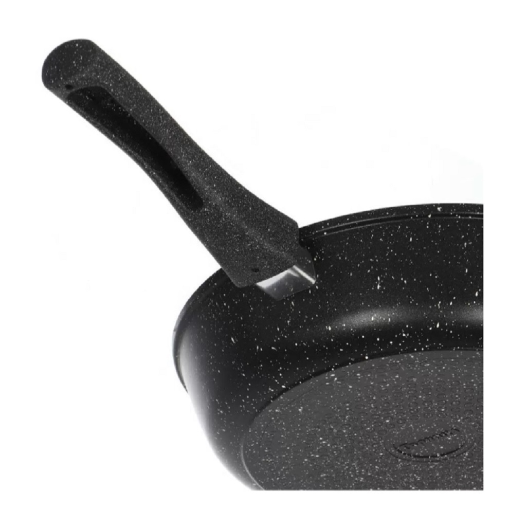 Сковорода Горница Гранит Induction, 240 мм, антипригарное покрытие, черный, индукция