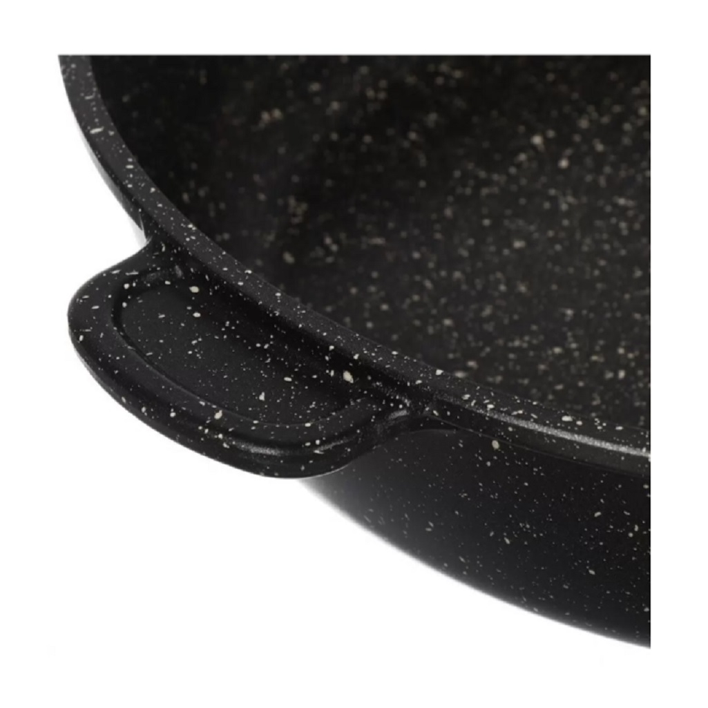 Сковорода Горница Гранит Induction, 280 мм, антипригарное покрытие, черный, индукция