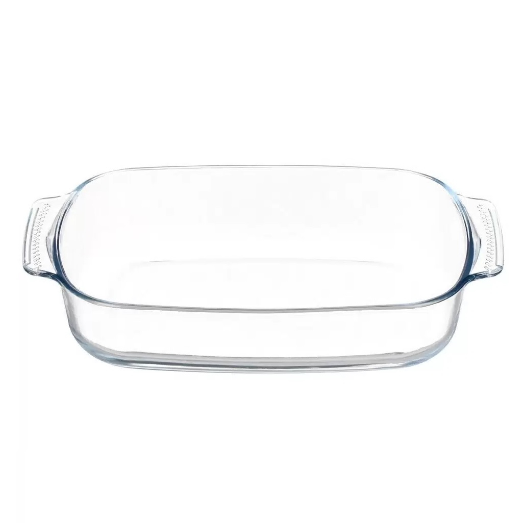 Форма для запекания Daniks HSAP20LN, прямоугольная, жаропрочное стекло, 58х196х302 мм, 2 л 