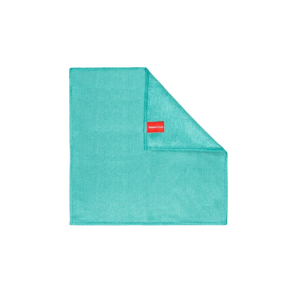 Салфетка из микрофибры Master House 60304, Без разводов, для хромированных, блестящих и стеклянных поверхностей, 30х30 см