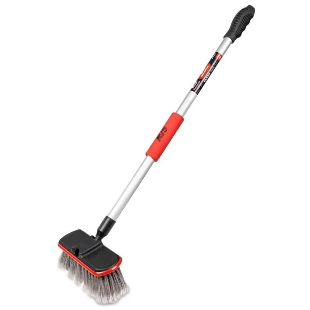 Щетка для мытья авто AVS SB-70 A85343S, алюминий, серый, 70 см