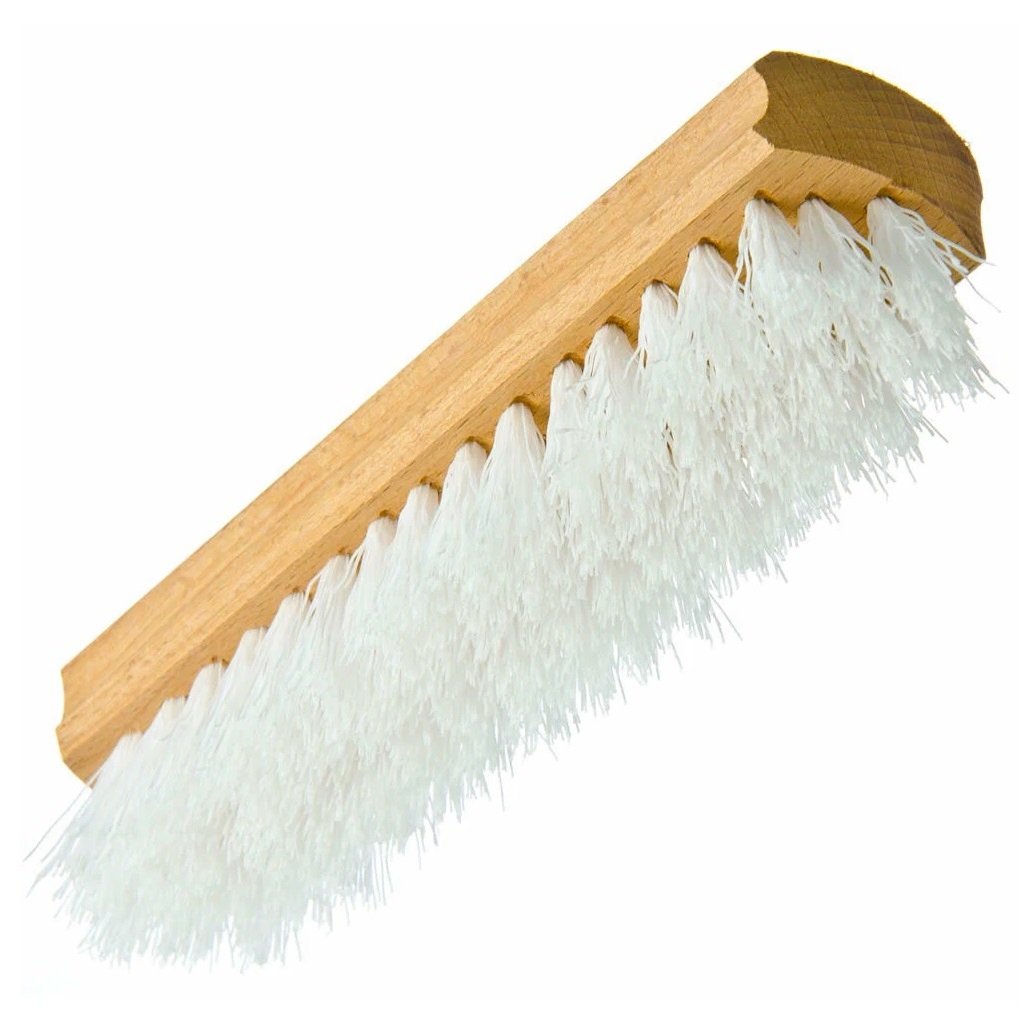 Щетка для одежды Spin&Clean Фуэте, деревянная колодка, плотная щетина, бук, 40х40х185 мм