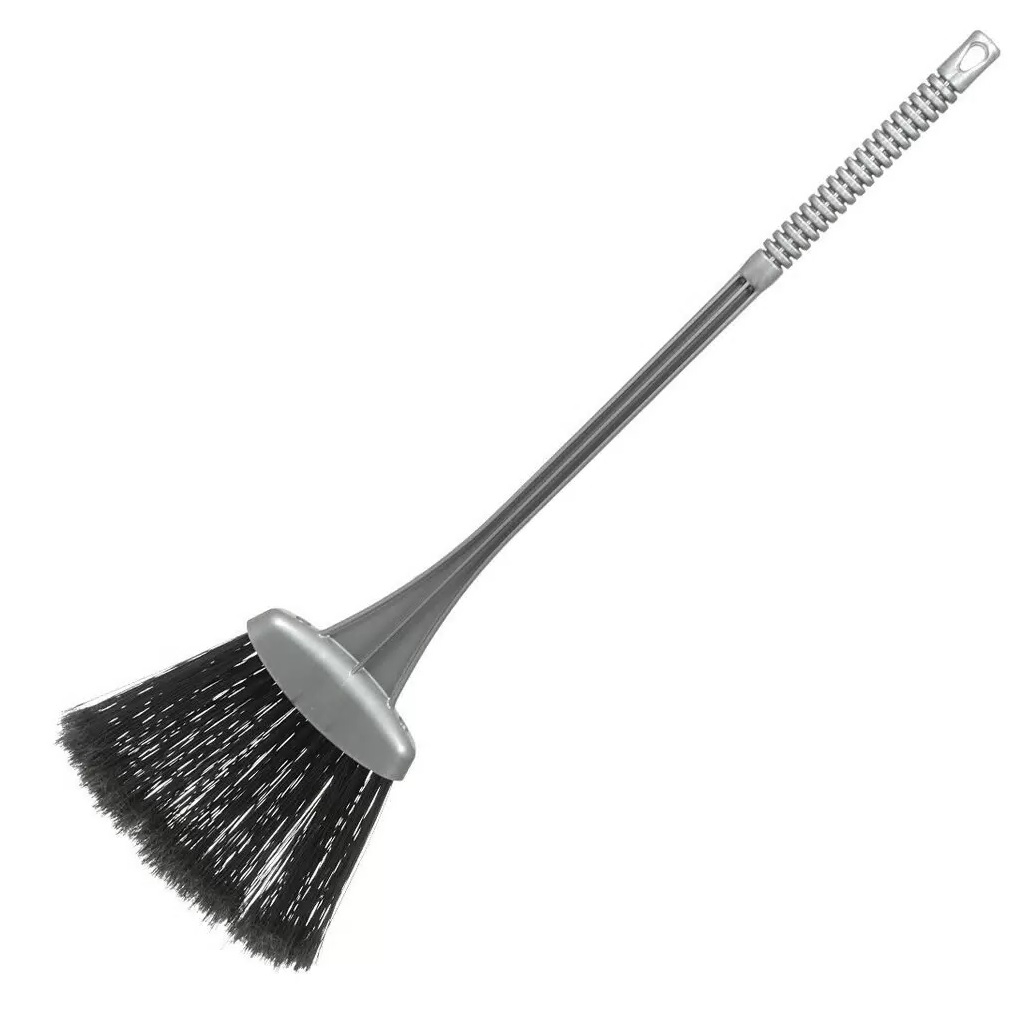 Веник ЗПИ Альтернатива М862, жесткий, пластиковый черенок, длина щетины 140 мм, 30х143х743 мм