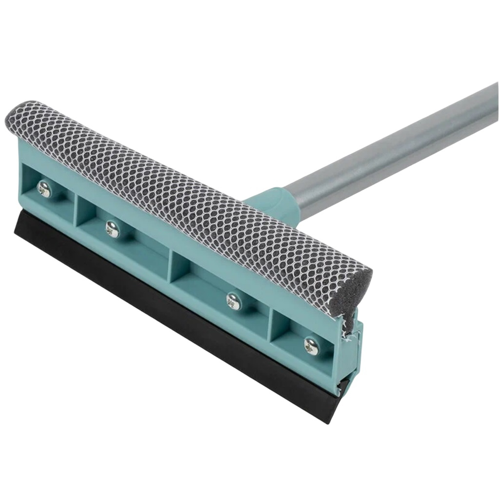 Щетка для мытья окон Рыжий Кот 108774, телескопическая, водосгон 250 мм, длина 550-800 мм