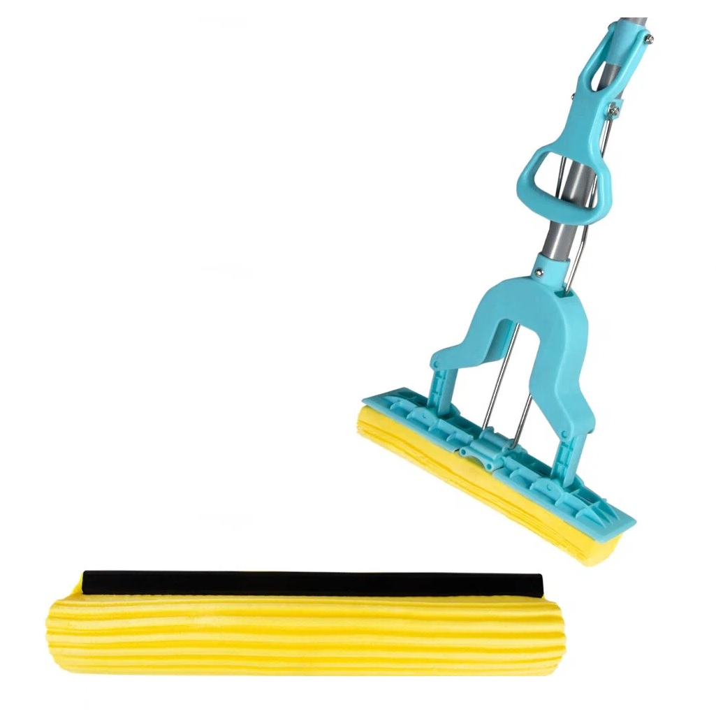 Швабра для пола Рыжий Кот MopP-07S Бабочка 003548, отжимная, насадка ПВА