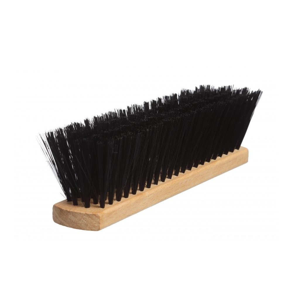 Щетка для пола Yozhik, без рукоятки, дерево, 82 пучка, искусственная щетина, длина 280 мм