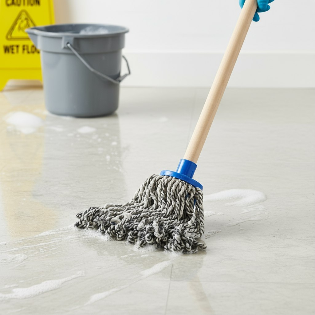 Черенок для швабры с резьбой, диаметр 25 мм, длина 120 см, дерево