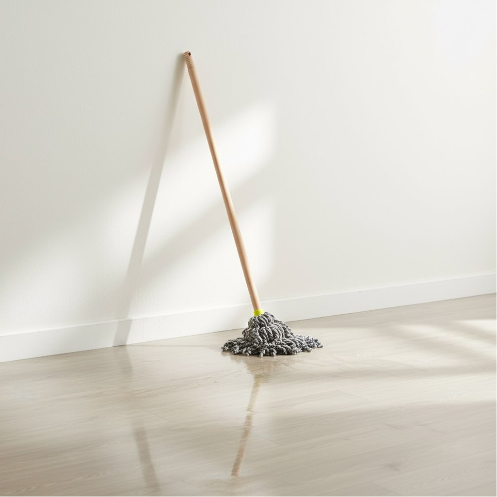 Черенок для швабры с резьбой, диаметр 25 мм, длина 120 см, дерево