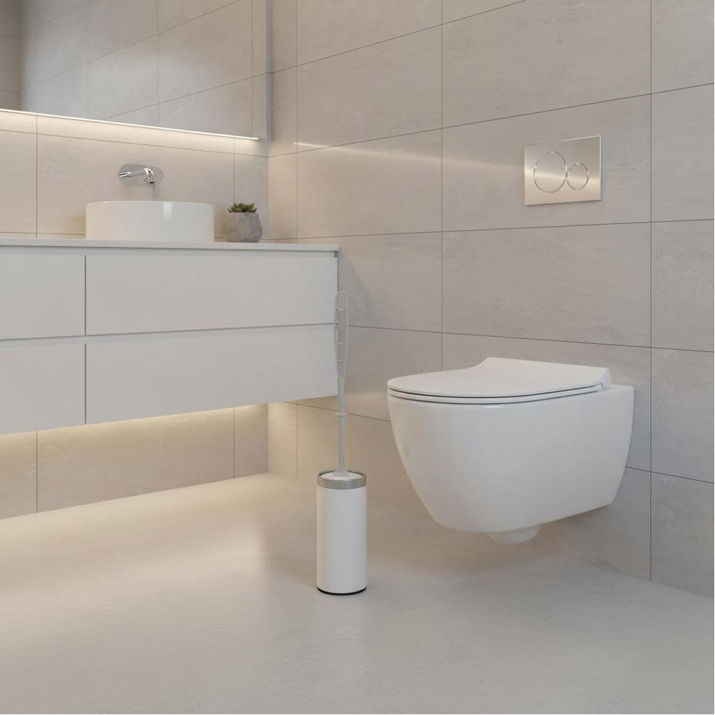 Ерш для туалета ЭльфПласт Стандарт 354, для туалета, эргономичная ручка, плотные щетинки