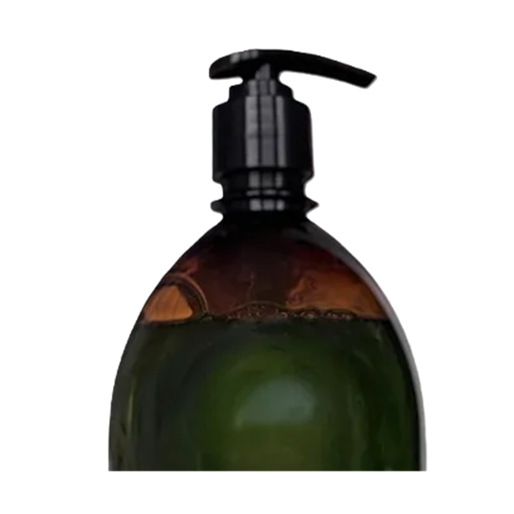 Мыло жидкое Моя пчелка Зеленое яблоко, бутылка с дозатором, 1 л