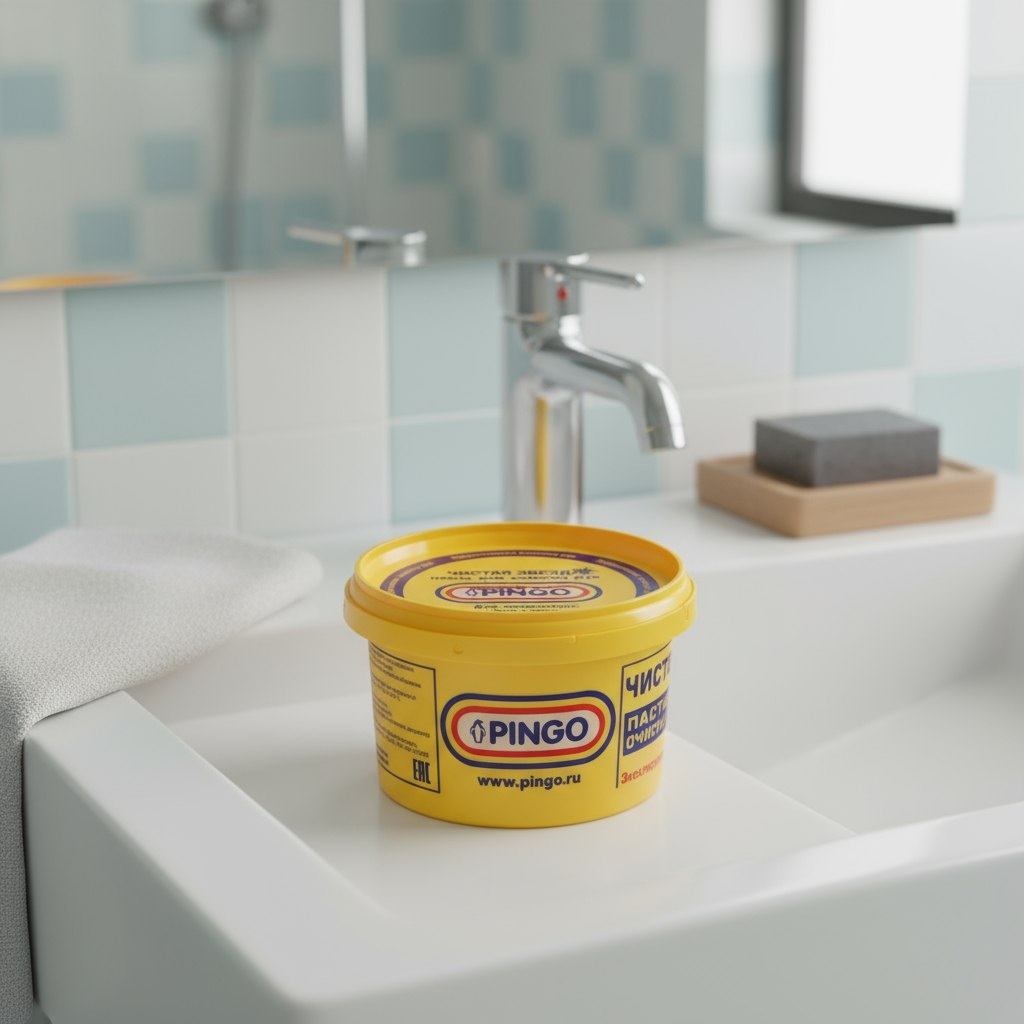 Паста для рук Pingo 1945322 с антисептическими свойствами, банка, 650 мл