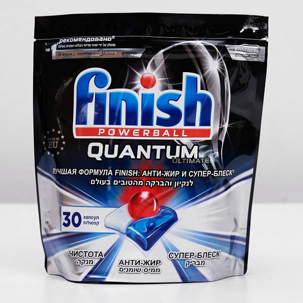 Капсулы для посудомоечной машины FINISH ULTIMATE ALL IN, 30 шт