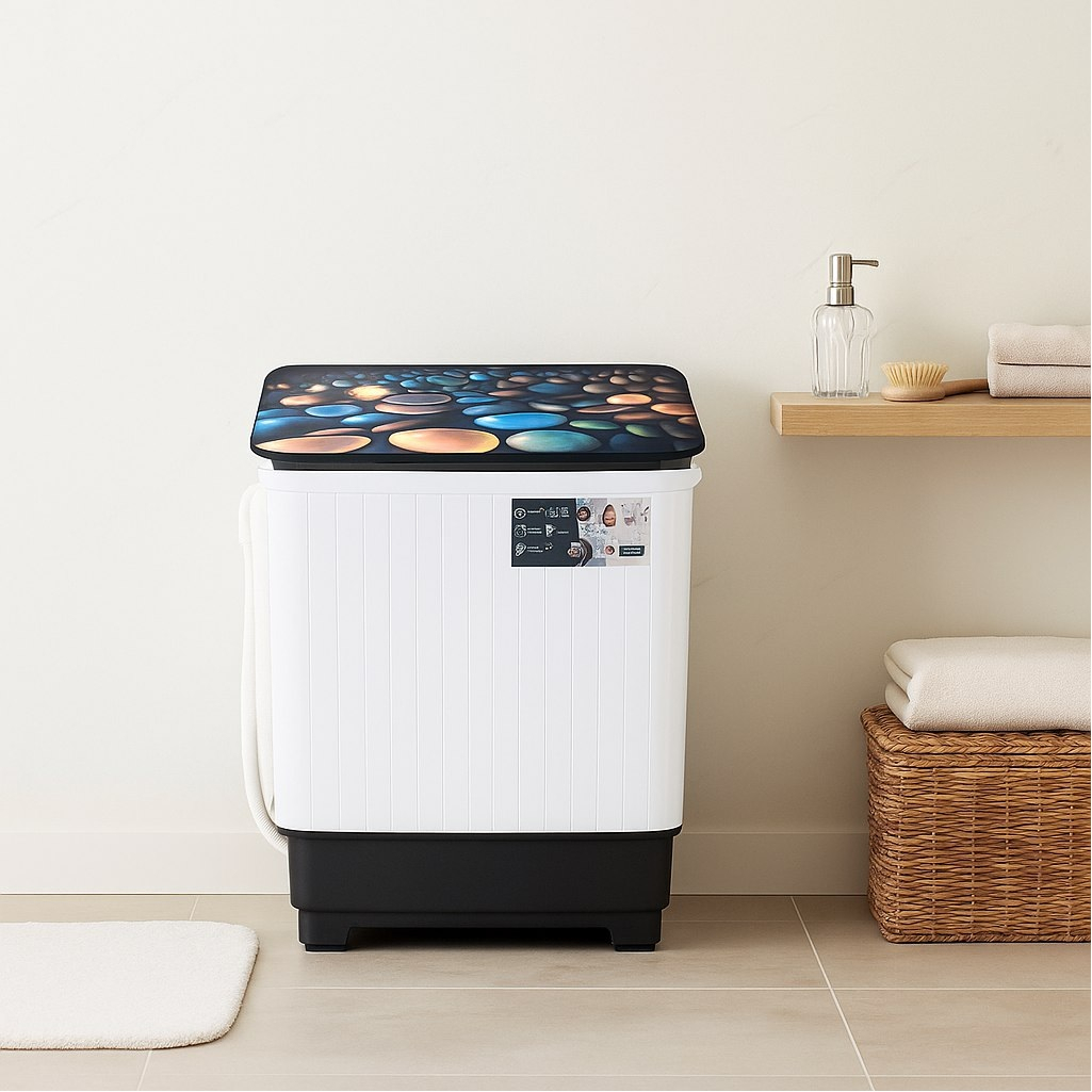 Машина стиральная Ideal ID-75, УТ-00002475, 1300 об/мин, полуавтомат, 7.5 кг