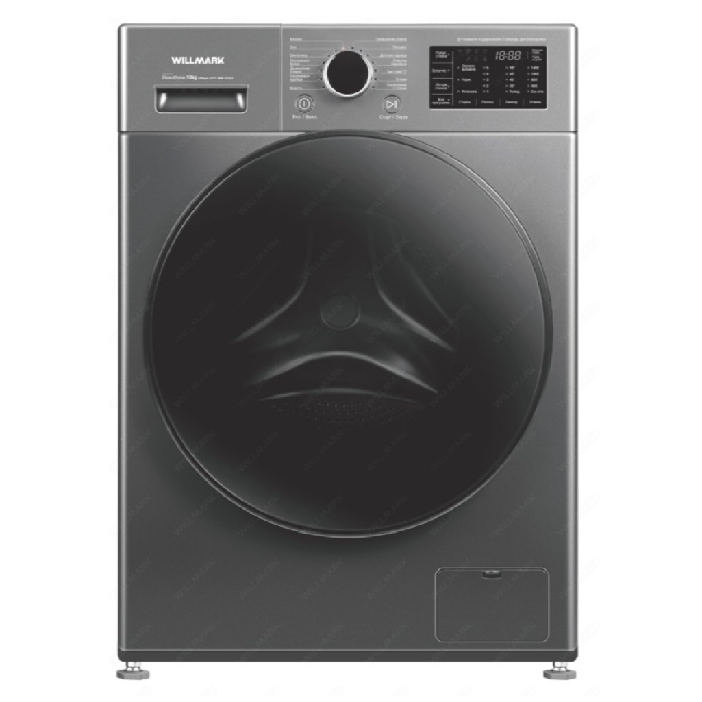 Стиральная машина Willmark WMF-1015LG Inverter Directdrive, 10 кг, A+++, 1400 об/мин, графит 1002110