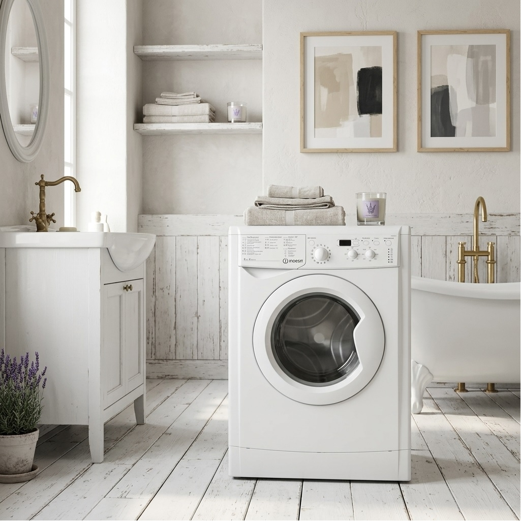 Машина стиральная фронтальная Indesit IWSD 51051 CIS, 1000 об/мин, 5 кг, белая