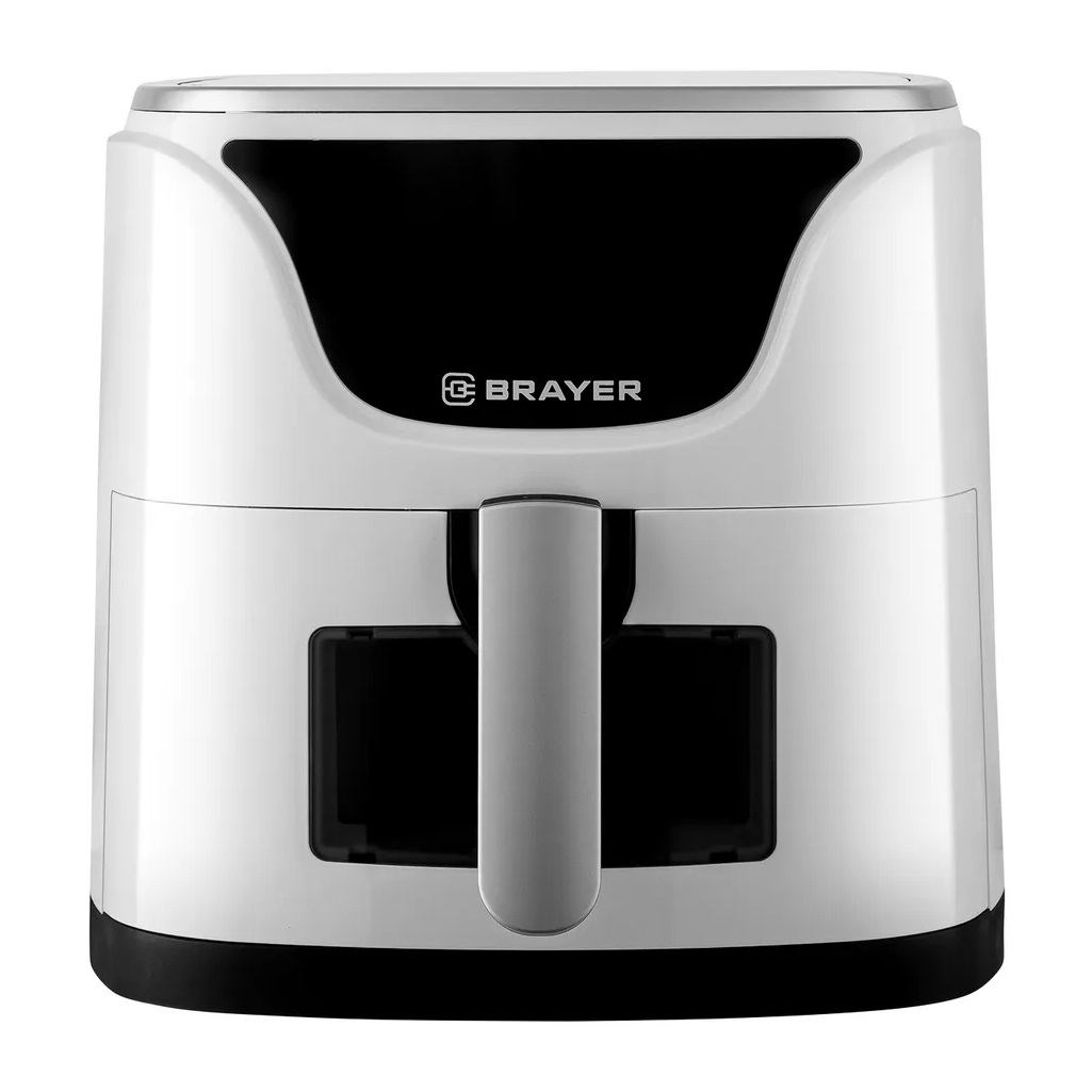 Аэрогриль Brayer BR2036WH, съемная решетка, таймер, LCD-дисплей, 7 программ, 5 л, 1500 Вт