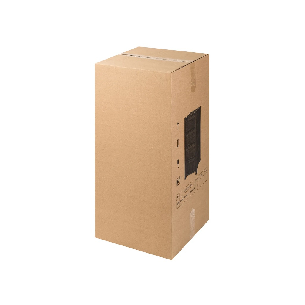 Комод Эльфпласт Виола, 4 выдвижных ящика, пластиковый, 390х390х825 мм, цвет в ассортименте