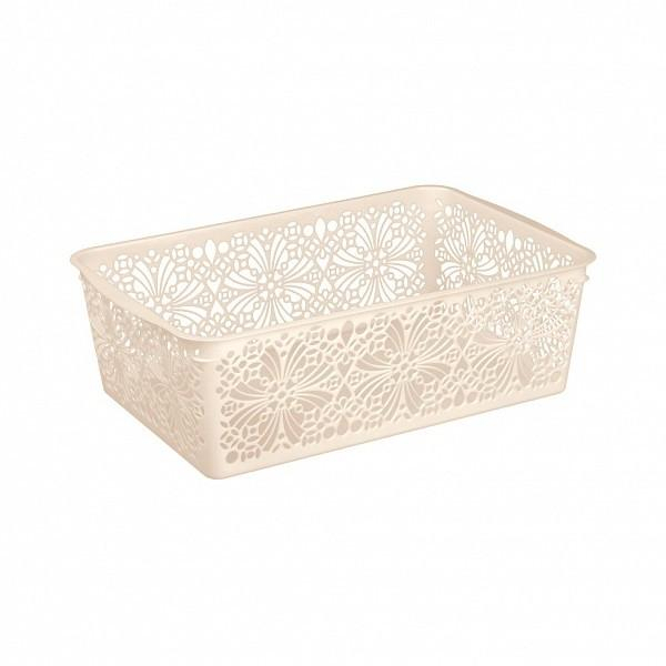 Корзина универсальная Econova Floral 300x195x95 мм Бытпласт 4312962
