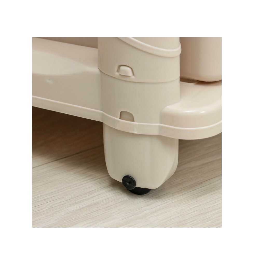 Комод Альтернатива Лаура М6839, 4 ящика, 425х560х925 мм, слоновая кость, пластиковый