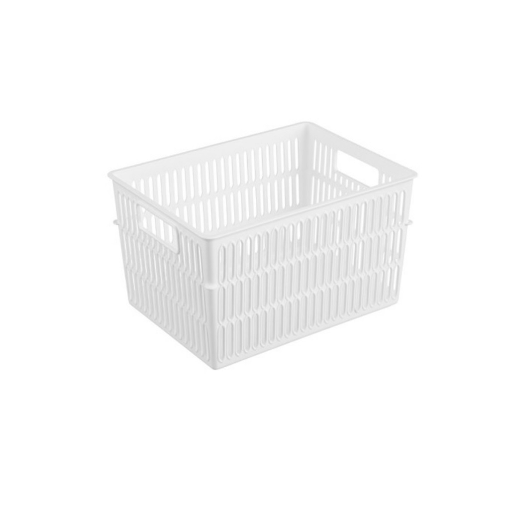 Корзина Econova Simplify, универсальная, белая, 108х136х184 мм, 2 л, 435250716