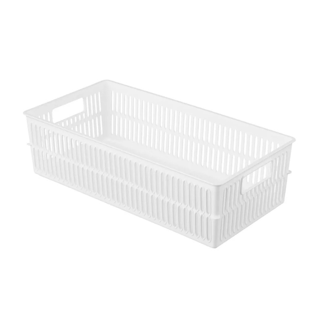 Корзина Econova Simplify, универсальная, белая, 78х140х274 мм, 2.5 л, 435250616 