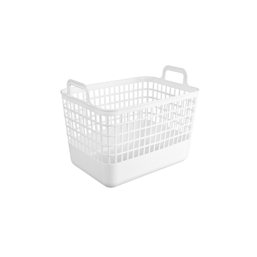 Корзина Econova Ково универсальная, 224х255х320 мм, 15 л, белый, 435296016