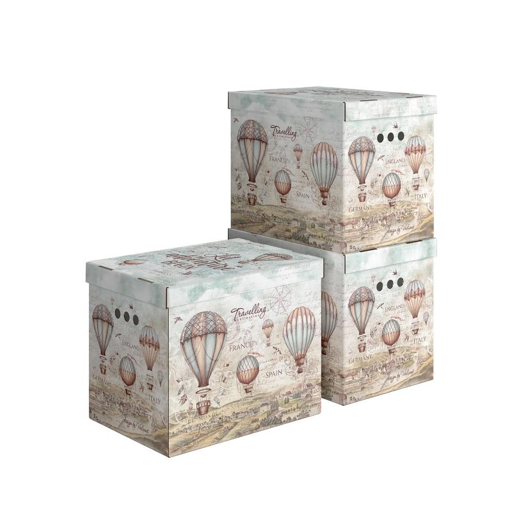 Коробка для хранения Valiant Travelling Air, складная, 250х330х185 мм