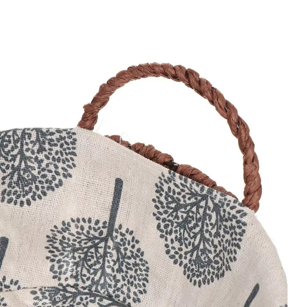 Корзина овальная Дерево Y6-2526, плетеная, с ручками, 80х210х300 мм