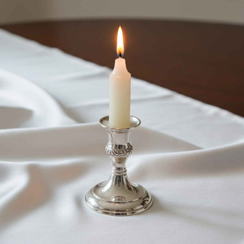 Набор свечей бытовых Огниво-трейд Просто нужно, парафиновых, в упаковке 4 штуки